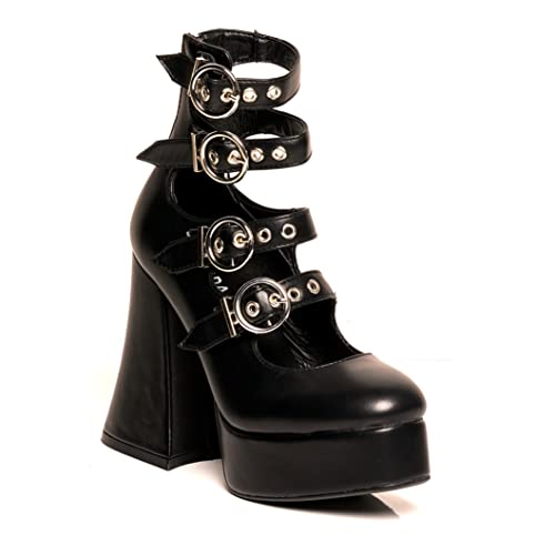 Lamoda Interestelar, Zapato de Corte Mujer, Negro (Black Patent), 37 EU