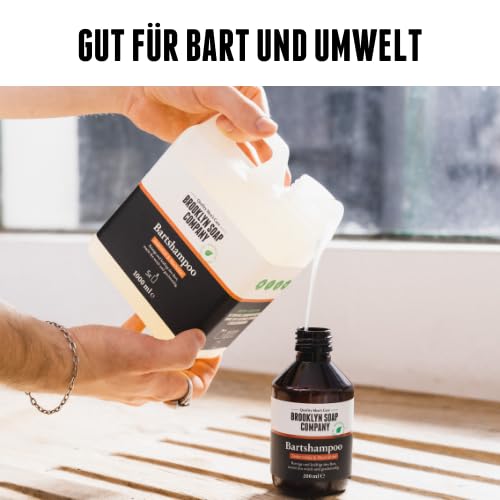 Bartshampoo Refill (1L) · BROOKLYN SOAP COMPANY – Ansicht 3