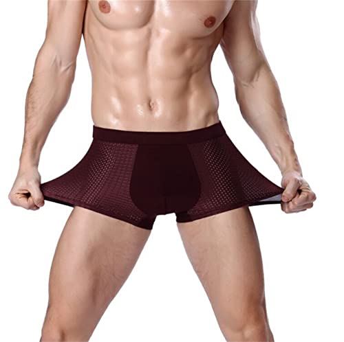Bóxer de grande hombre L-5Xl confeccionado en poliéster suave de alta gama