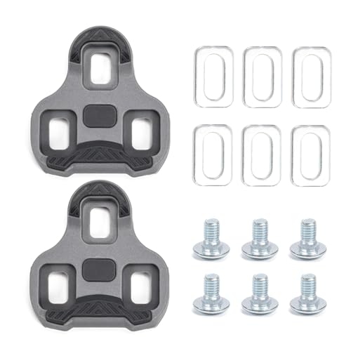 Compatible con Look Keo Zapatos antideslizantes Los pedales de bicicleta 3 agujeros Grip Blade 2 Max Carbon Fiber Classic Zapatos antideslizantes compatibles con pedales de bicicleta 4,5 °
