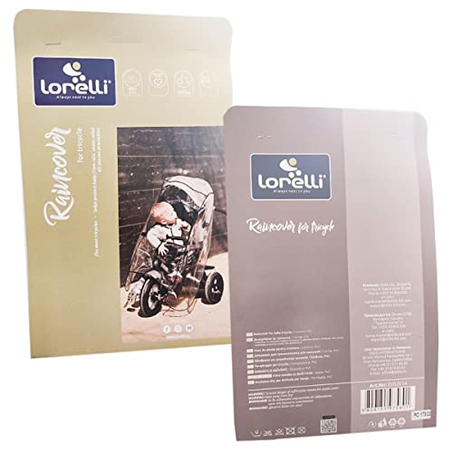 Lorelli Universal Regenschutz, Kinder Dreirad, Schutz vor Regen und Wind transparent – Ansicht 6