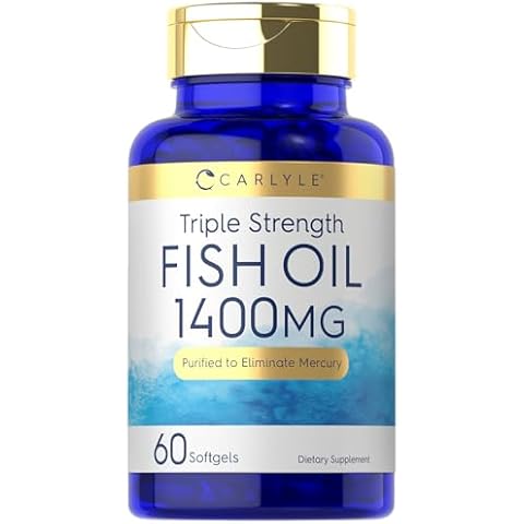 Carlyle Omega 3 Fish Oil 1400mg Cover