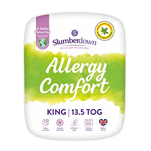 SLUMBERDOWN Allergy Comfort - Edredón de Invierno de 13,5 TOG Cover