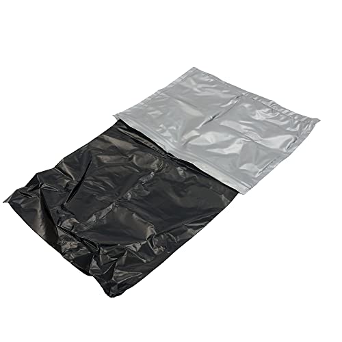 Image of Reliance Products Double Doodie Plus with BIO-Gel | Large Portable Toilet Waste Bags | Family-Sized, Gray, 9.2 Inch x 4.9 Inch x 6.0 inch, 6 Count (Pack of 6)