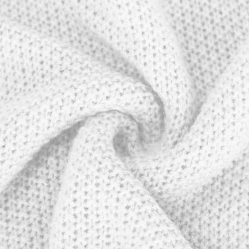 Womens Sweaters Oversized Fall Long Sleeves Ribbed Knit Pullovers Round Neck Solid Color Trendy Soft Warm Outfits2