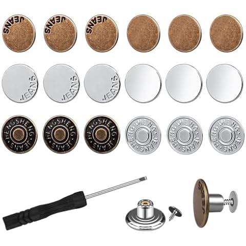 Boutons de Pantalon XREE 18 pièces Cover