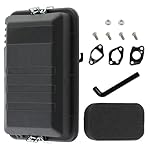 【Fitment】Generator Air Filter box/ Housing Cover Box,Air Cleaner Assembly compatible with Honda GX140 GX160 GX200 Champion 196cc 212cc 224cc powred champion firman 2-4.5kw generators 【Fitment】Air filter housing box is compatible with Predator Firman ...