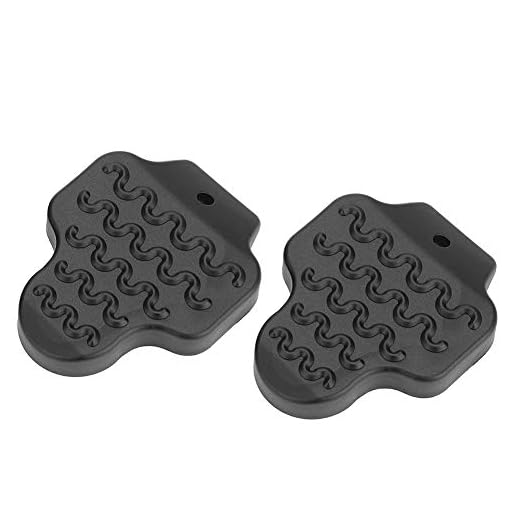 Dioche Cubierta de Calas, GUB 1 par de Bicicletas Pedal Cleat Cubierta Protectora Equitación(H-KEO)