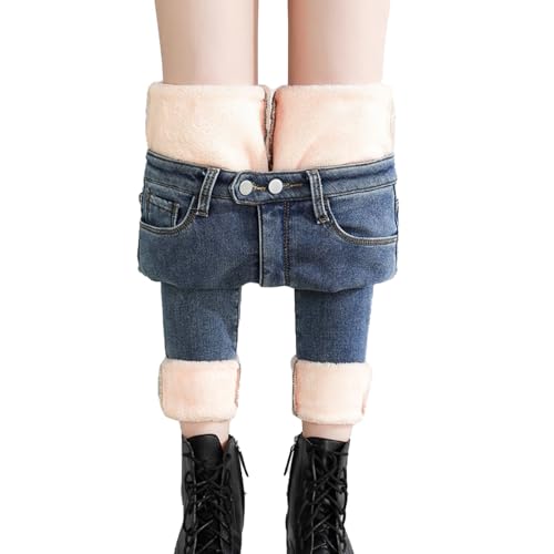 Jean skinny élégant polaire femme | Douceur et confiance en hiver