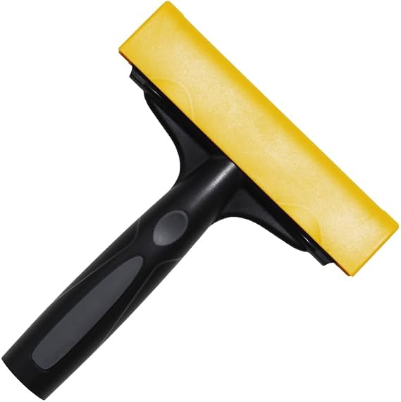 Yellow 6in/15cm Window Scraper Straight