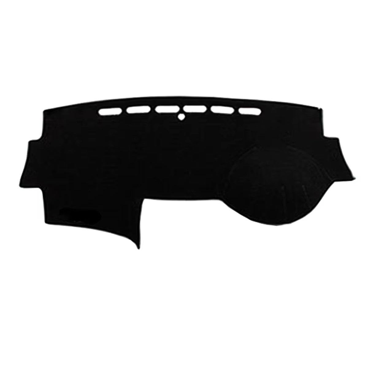Fdhba Rhd-Black Border Fit For Honda Accord 7Th Gen 2003-2007,Car Dashboard Cover,Black Non-Slip Center Console Dashboard Cover,Car Decoration