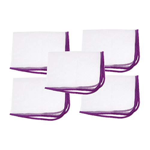 Homozy 5 folhas de pano para passar roupa, protetor de tela, protetor de prensa, roupas 35 x 50 cm