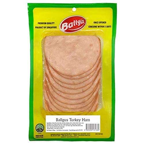 BALLGUS Turkey Ham 200 g- Chilled