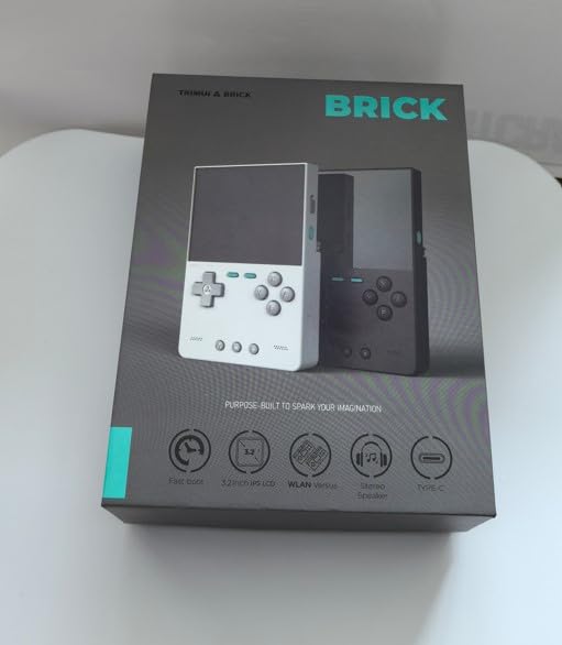 TRIMUI BRICK Handheld Game Console, White 64G by TRIMUI - Image 3