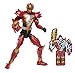 Power Rangers Dino Fury Dino Knight Red Ranger 15 cm Actionfigur Spielzeug mit Dino Fury Key Dino-Zubehör Kinder Mehrfarbig