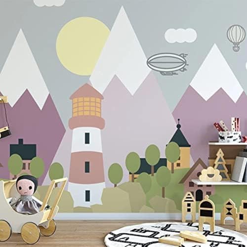 Papier peint 3D intissé à effet visuel géométrique pour mur - 4