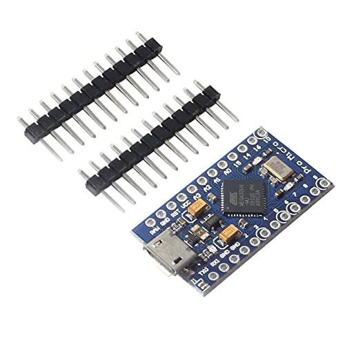 KYYKA Pro Micro Atmega32U4 5 V 16 MHz Bootloadered IDE Micro USB Pro Micro Development Board Microcontrolador Compatible con...