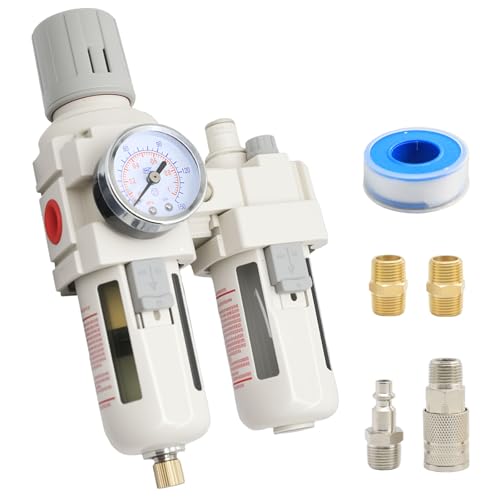 3/8" Air Dryer & Filter Regulator Combo, 0-150 PSI