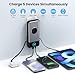 Portable Charger 26800mah for iPhone with Built-in Cables & AC Wall Plug,6-in-1 USB C Power Bank 5 Output Travel Essential,25W PD Fast Charging Battery Pack for iPhone17/16/15/14 Android,Apple Watch