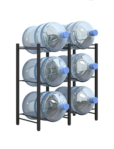 Support amovible pour bouteilles d'eau de 5 gallons | Organisateur de rangement pour cuisine