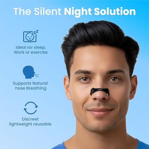 Image of Vn care Magnetic Universal Nasal Strips | Breathing Nasal Strip | Anti Snoring Nose Clip | Skin Safe Sleep Nasal Strips | Nasal Dilators For Breathing | Snore Stopper | Snoring Stopper For Men | Breathing Nasal Strip Starter Kit