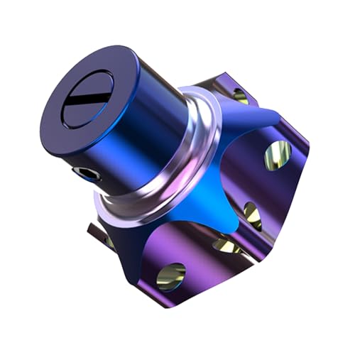 Rooyar Aluminum Motorcycle Key Head Hexagon Key Bit Tip Replacement Auto Decoration Accessories for Easy Unlockings Security