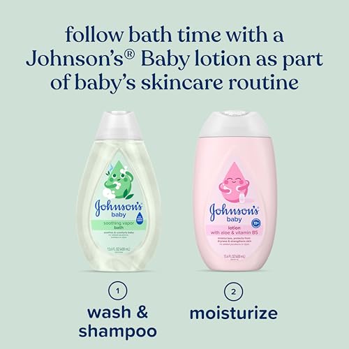 Johnson's Baby Soothing Vapor Bath, Calming Aromas, 13.6 fl. oz - image 7