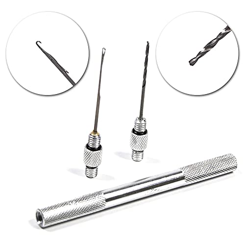XINGYUXUXIN Baiting Tool Kit Fishing Bait Drill & Needle Combo Set Stainless Steel Fish Drill Tackle for Baiting Needle Carp Fishing Equipment Tool - Image 4
