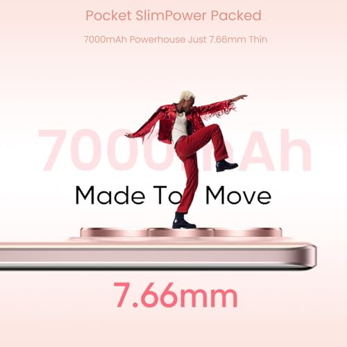 Image of realme 15 5G Smartphone 8+256GB,144Hz HyperGlow 4D Curve Display,7000mAh Battery,80W SuperVOOC,Dual 50MP 4K Cameras,Dimensity 7300+ Chipset,IP69, Pink