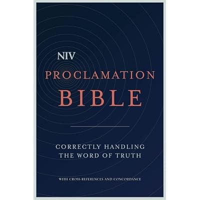 NIV Proclamation Bible