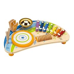 Award Winning Hape Mighty Mini Band Wooden Percussion Instrument