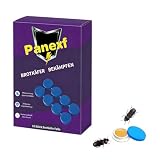 Panexf 16 Stück Brotkäfer Falle Brotkäfer Bekämpfen Papieraufkleber mit Doppelseitiges Klebeband, zum giftfreien Fangen von kriechendem Ungeziefer