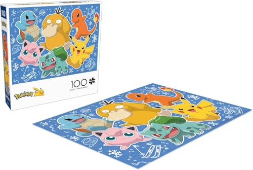 Buffalo Games Pokémon, Kanto Holiday, 100 Piece Puzzle, Poster Included by Buffalo Games - Used condition - Image 4