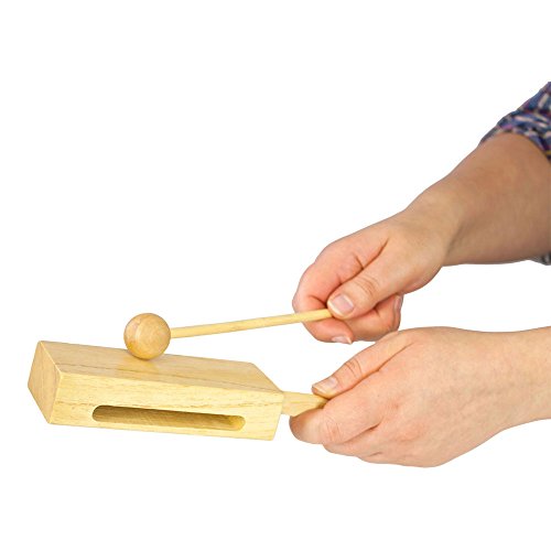 Percussion Plus PP3060 Rectangular Woodblock, 5-Inch - Image 2