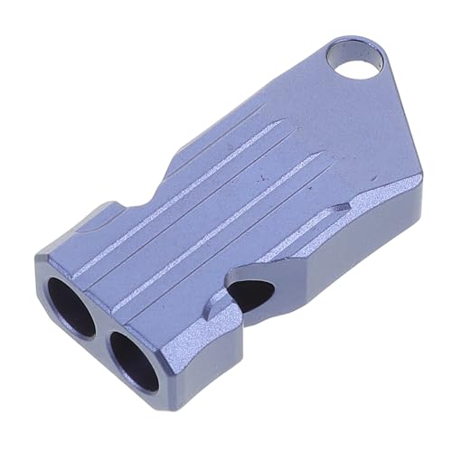 OHPHCALL Survival Whistle for Adults Aluminum Alloy Emergency Whistle Hiking Accessory for Kayaking and Camping