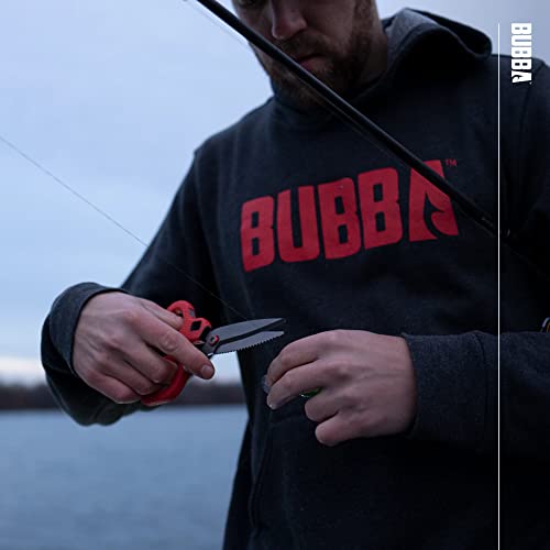 BUBBA Tesouras médias vermelhas