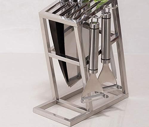 Kitchen Accessories Stand Holder Stainless Steel Cooking Block Proof Kitchenware Storage Rack