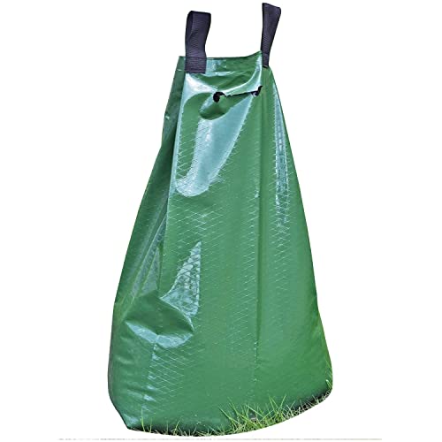 Dualrain Slow Release Pe Tree Watering Bag Ring Bladders Water Deep Automatic Drip Irrigation Drippers Root Waterer Globe Soaker For New Plant Trees Trunk 20 Gallon (1 Pack) #TOP1