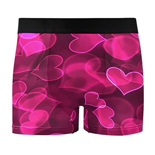 Menβs Boxer Briefs Funny Easter Bunny Rabbit Eggs Blue Seamless Short Underwear