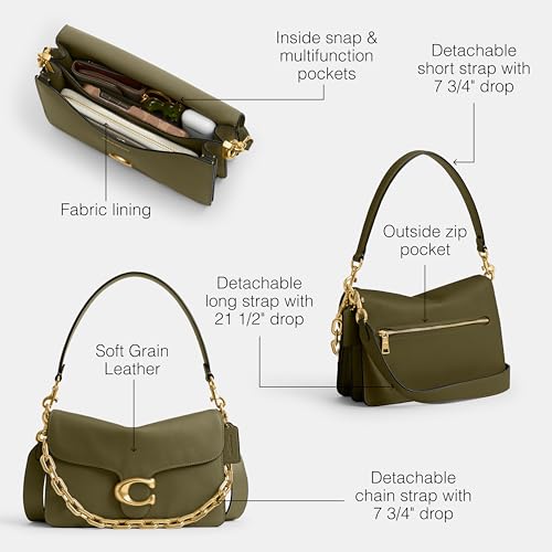 Coach Chain Tabby Shoulder Bag, B4/Olive3