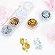 Festival Glitzer Gesicht gel,6 Stuck Body Face Glitter,Gesichtsglitzer Pailletten,Körperglitzer Gel,Festival Zubehör Gadget,für Halloween Schminke,Karneval Make up Glitter-6 Gold,Silber,Weiß
