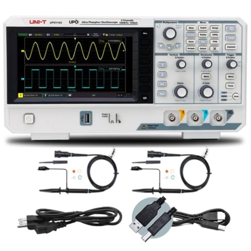 Oscilloscope de précision UNI-T UPO1102 pour capturer les anomalies