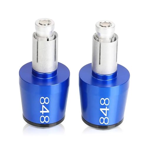 Poignées moto anti-vibration et bouchon silder pour guidon 22mm