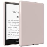 Case for 6.8" Kindle Paperwhite (11th Generation-2021) and Kindle Paperwhite Signature Edition, Puxicu Slim Design Flexible Matte TPU Protective Cover, Pink