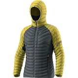 DYNAFIT Uomo Radical Down Hooded giacca, golden lime, S