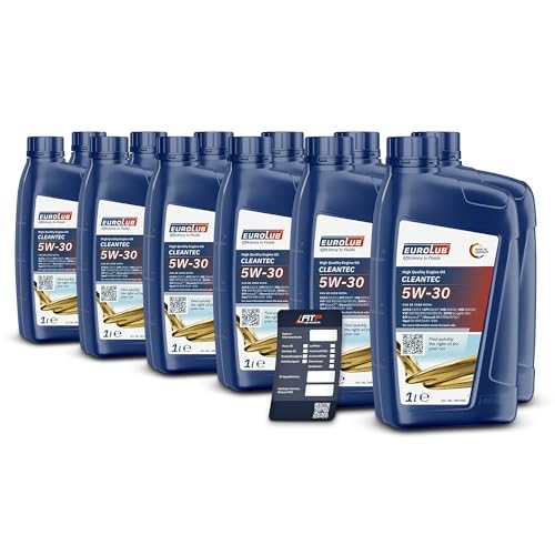 12x 1 L LITER EUROLUB CLEANTEC MID SAPS SAE 5W/30 MOTOR-ÖL MOTOREN-ÖL 32120527