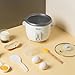 AROMA® Rice Cooker, 3-Cup (Uncooked) / 6-Cup (Cooked), Small Rice Cooker, Oatmeal Cooker, Soup Maker, Auto Keep Warm, 1.5 Qt, White, ARC-363NG