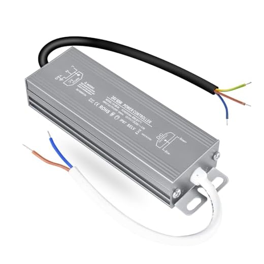 OFFCUP LED Trafo 24V 60W IP67 Wasserdicht Transformator LED Netzteil Treiber AC 250V auf DC 24V Adapter LED Driver Niedervolttrafo Konstantspannung Schaltnetzteil Trafo Nicht Dimmbar