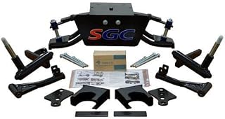 6" Club Car DS Heavy Duty Double A-Arm Lift Kit (1982-2003 Gas & Electric with Metal Dust Covers on Hubs)