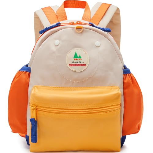 shukiku 15 Kinderrucksack für Kindergarten und Grundschule große Büchertasche für Mädchen und Jungen ab 4/5/6 Jahren 39cm 16 Literfür Reisen und die Schule